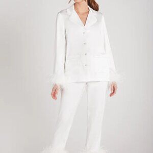 Nadine Merabi Darcie White Pajamas